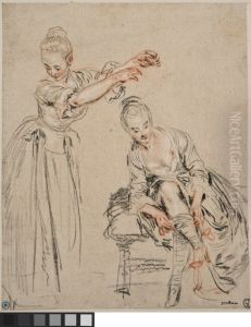 Two Studies of a Young Woman
