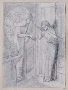 Clerk Saunders by Elizabeth Siddal