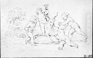 Bacchus ungdom? by Raymond Lafage