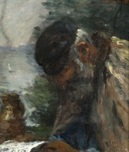 Le Vieux Marin by Adolphe Felix Cals