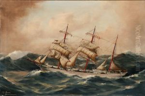 The barque 'Inverlyon' The barque 'Inverlyon'