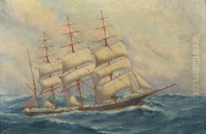 "Shenandoah" off Cape Horn 1897