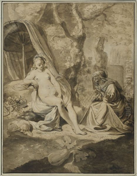 Vertumnus och Pomona - view 1