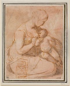Madonna Lactans by Raphael