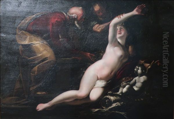 Susanna and the Elders - view 1