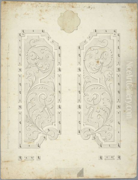Broderiparterrer for Ostana slottstradgard - view 1