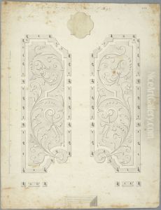 Broderiparterrer for Ostana slottstradgard by Johan Harleman