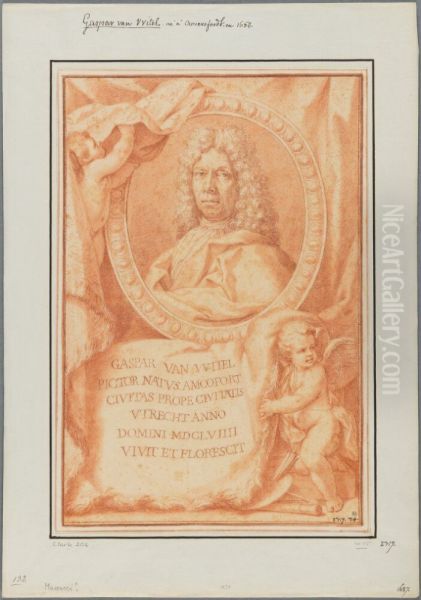 Portrait of Gaspar Van Vittel (Vanvitelli) - view 1
