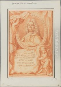 Portrait of Gaspar Van Vittel (Vanvitelli) by Domingo Maria Sanni