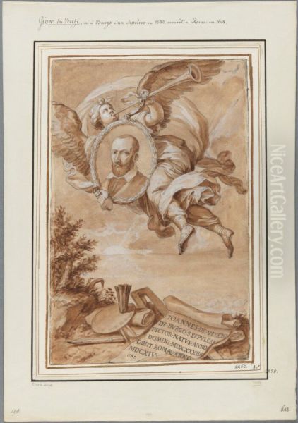 Portrait of Giovanni De Vecchi - view 1