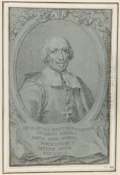 Portrait of Pietro Berrettini da Cortona - view 1