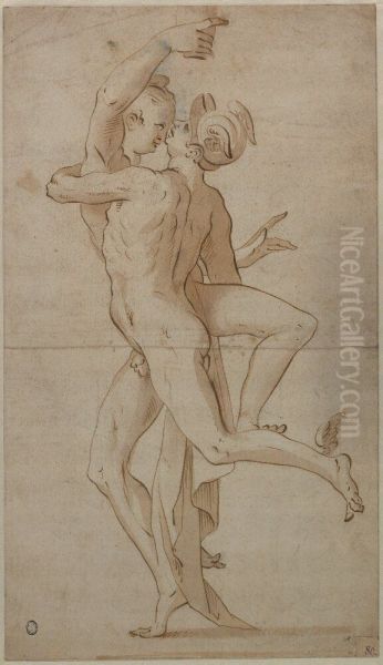 Hermes och Psyke - view 1