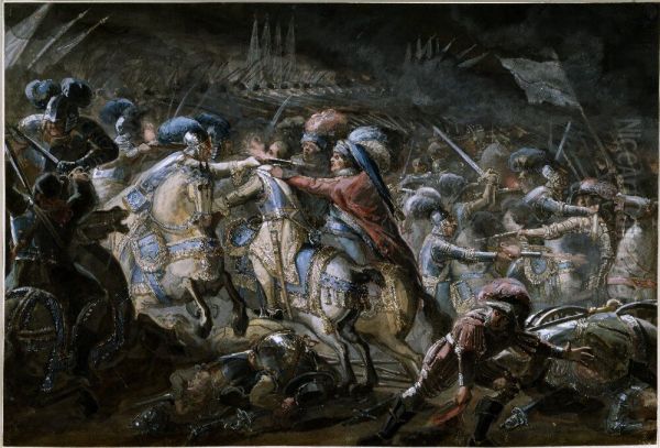 Gustav II Adolfs dod - view 1