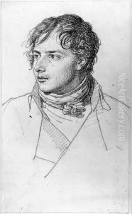 Portratt av Filippo Benucci by Jean-Baptiste Wicar
