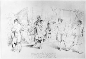 Illustration till sagan om Herand och Bose Illustration till sagan om Herand och Bose