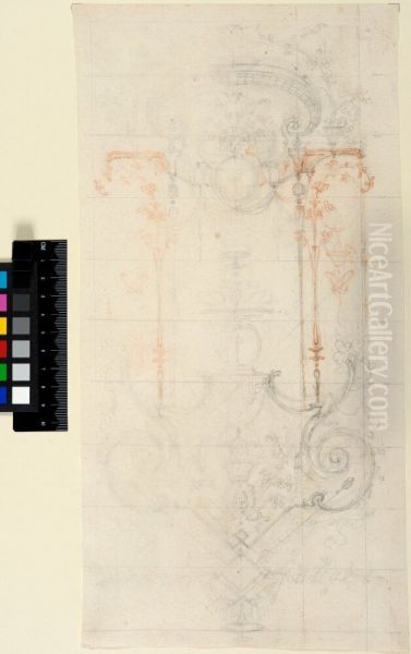 Decorative Mural with Arabesques - view 1