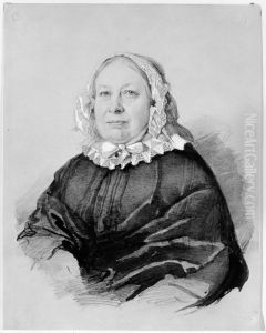 Fru Jeanne-Marie Troili, konstnarens mor Fru Jeanne-Marie Troili, konstnarens mor
