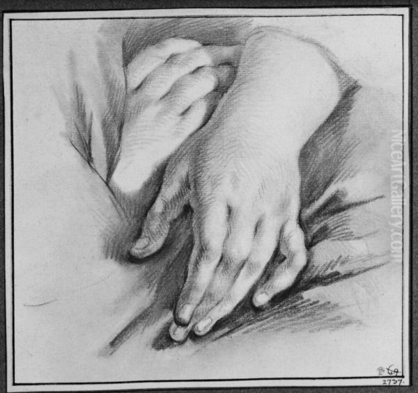 Studie av kvinnohander - view 1