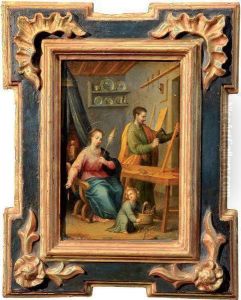 La Famille Du Charpentier by Denys Calvaert