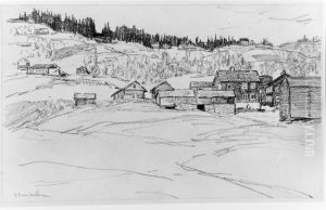 Aulestad by Theophile Steinlen
