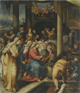The Wedding At Cana by Denys Calvaert