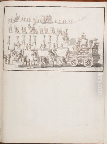 Festtag representerande konditorivaror, Rom 1668 - view 1