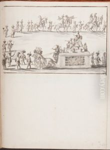 Festtag med Maria Mancini som fortrollerska, Rom 1669 Festtag med Maria Mancini som fortrollerska, Rom 1669