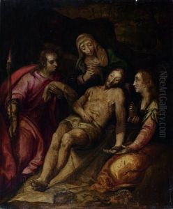 La Deposition Du Christ by Denys Calvaert