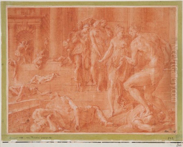 Ulysses Orders the Killing of Penelope's Servants - view 1