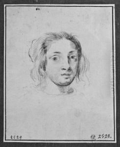 Virginia de Vezzo da Velletri by Claude Mellan