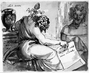 Illustration till visan "Pa lifvets modosamma strat". Nummer 1 tredje versen Illustration till visan "Pa lifvets modosamma strat". Nummer 1 tredje versen