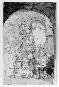 s drama "Gustaf Adolfs adelmod" by Johan Tobias Sergel