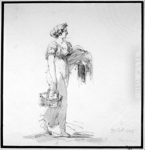 Figurstudie by Johan Tobias Sergel