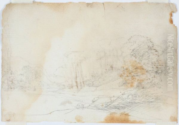 Landscape with Hills in the Distance - view 1