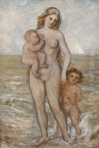 Venus Rising From The Sea by Edward Calvert
