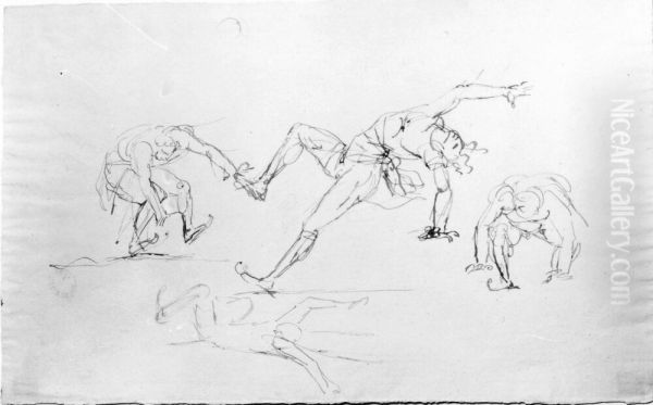 Figurstudier, helfigur - view 1