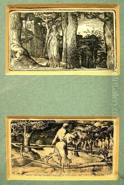 The Lady With The Rooks - view 1