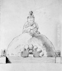 Begravningsmonumentet till Gustav III i Riddarholmskyrkan Begravningsmonumentet till Gustav III i Riddarholmskyrkan