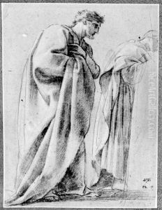 Tva apostlar by Eustache Le Sueur