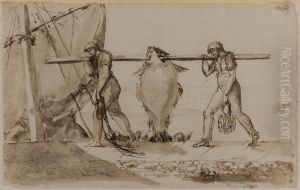 Two Neapolitan Fishermen with a Sea Bream Two Neapolitan Fishermen with a Sea Bream