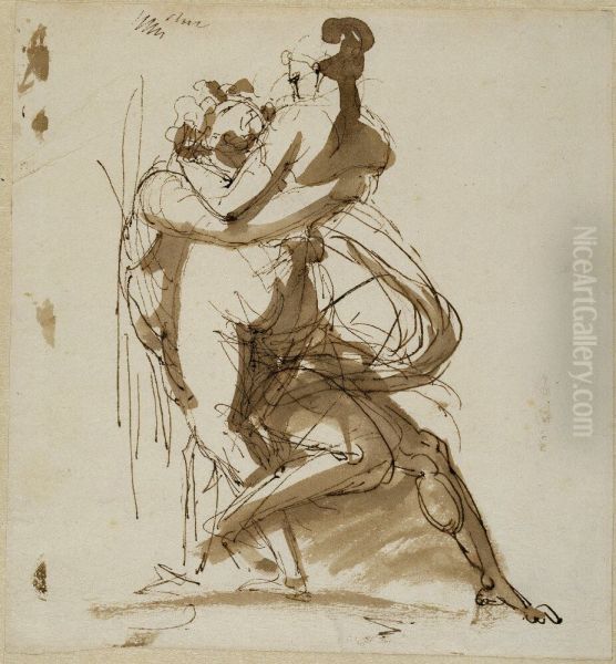 Jupiter och Juno, III, skiss - view 1