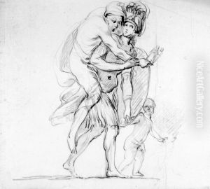 Figurkomposition by Johan Tobias Sergel