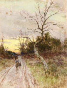 Road From The Wood by Edwin Sherwood Calvert