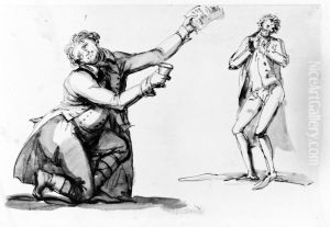Figurstudie by Johan Tobias Sergel