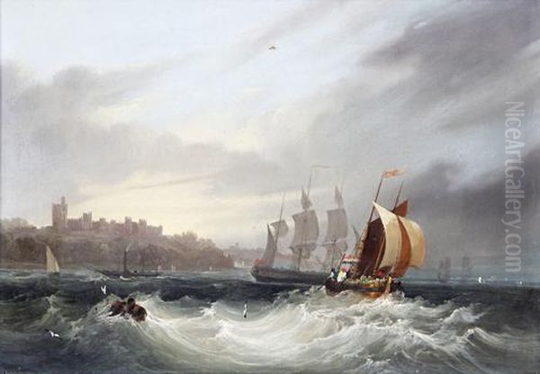 Shipping Off The Coast - view 1
