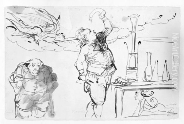 Carl August Ehrensvard sysselsatt med laborationer - view 1