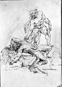 Herkules befriar Prometheus