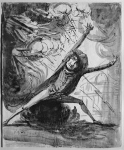 Johan Heinrich Fussli by Johan Tobias Sergel