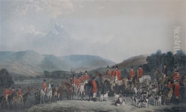 The Wynnstay Hunt - view 1