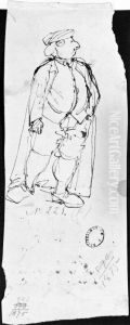 Figurstudie by Johan Tobias Sergel